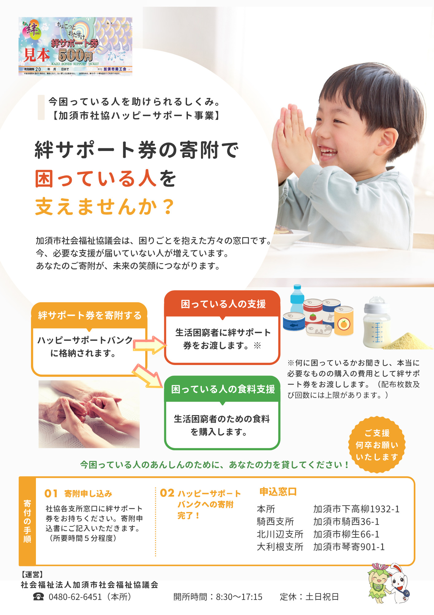 ハッピーサポートチラシ